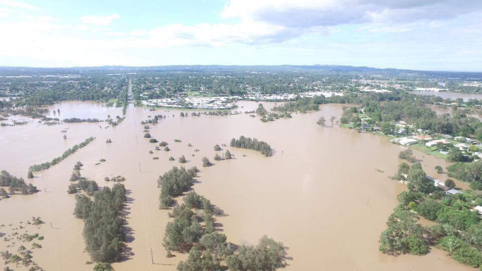 Major flooding at Logan via Andrew Rich